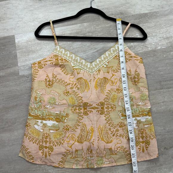 LASSURENAS Italian Coast Rose Tank Top size Small - Picture 8 of 8